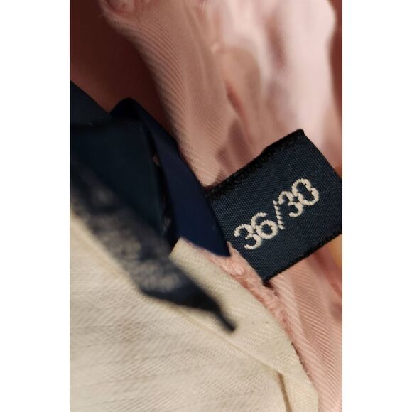 Polo Ralph Lauren chino pants pink Men's 34x28* Measured pockets Pony Logo - Picture 9 of 10